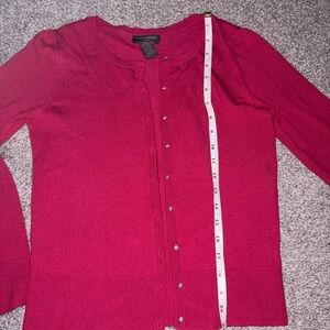 Banana Republic Pink Merino Wool Cardigan